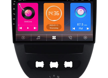 Peugeot 107 1GB CarPlay | 2004 t/m 2015 | Android Auto