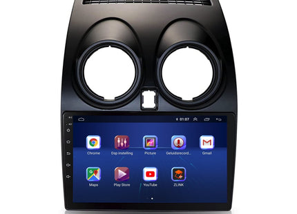 Nissan Qashqai | Android 13 | Autoradio | 2007 t/m 2013 | Carplay & Android Auto