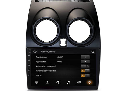 Nissan Qashqai | Android 13 | Autoradio | 2007 t/m 2013 | Carplay & Android Auto