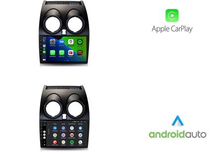 Nissan Qashqai | Android 13 | Autoradio | 2007 t/m 2013 | Carplay & Android Auto