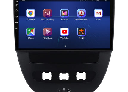Peugeot 107 | Android 13 | Autoradio | 2004 t/m 2015 | CarPlay & Android Auto