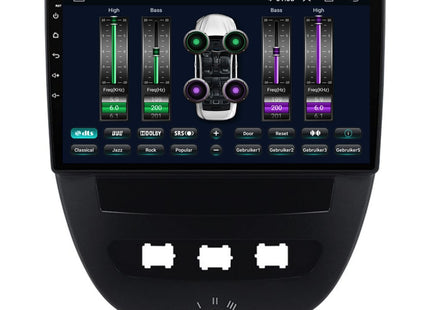 Peugeot 107 | Android 13 | Autoradio | 2004 t/m 2015 | CarPlay & Android Auto