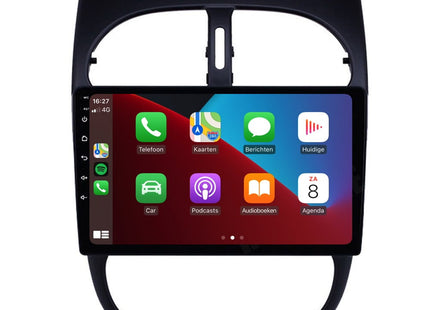 Peugeot 206 | 206 SW | 206 CC | Android 13 | Autoradio | 1998 t/m 2009 | CarPlay & Android Auto