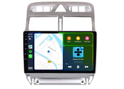 Peugeot 307 | Android 13 | Autoradio | 2001 t/m 2009 | CarPlay & Android Auto