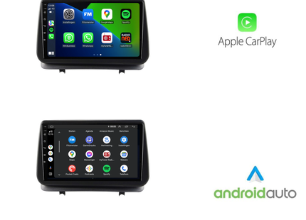 Renault Clio | Android 13 | Autoradio | 2005 t/m 2012 | CarPlay & Android Auto
