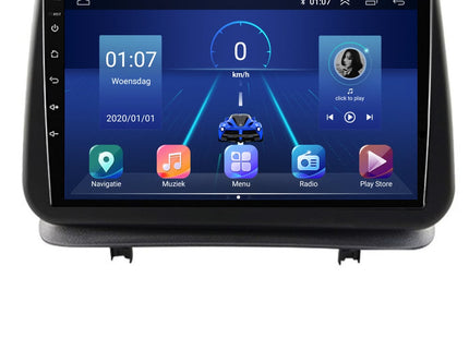Renault Clio | Android 13 | Autoradio | 2005 t/m 2012 | CarPlay & Android Auto