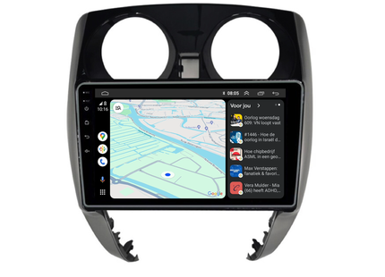 Nissan Note | Android 13 | Autoradio | 2013 t/m 2017 | CarPlay & Android Auto
