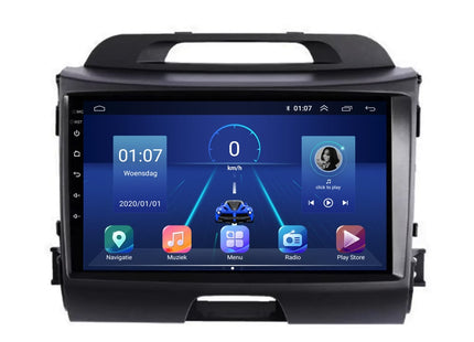 Kia Sportage | Android 13 | Autoradio | 2010 t/m 2015 | CarPlay & Android Auto