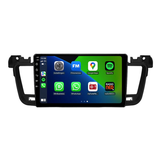 Peugeot 508 | Android 13 | Autoradio | 2011 t/m 2018 | CarPlay & Android Auto