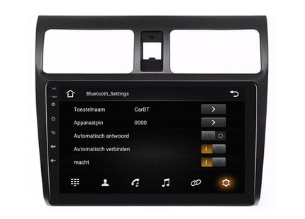 Suzuki Swift CarPlay Autoradio | 2004 t/m 2010 | Android Auto