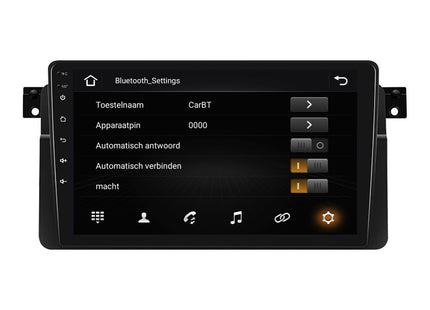 BMW 3-serie M3 CarPlay Android 13 Autoradio | 2002 t/m 2005 | Carplay & Android auto