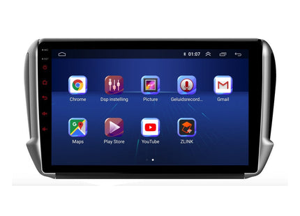 Peugeot 208 | 2008 | Android 13 | Autoradio | 2012 t/m 2019 | CarPlay & Android Auto