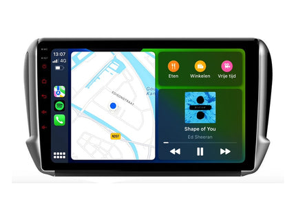 Peugeot 208 | 2008 | Android 13 | Autoradio | 2012 t/m 2019 | CarPlay & Android Auto