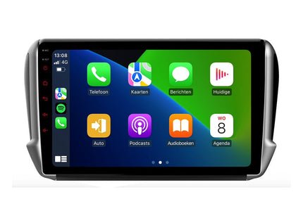 Peugeot 208 | 2008 | Android 13 | Autoradio | 2012 t/m 2019 | CarPlay & Android Auto
