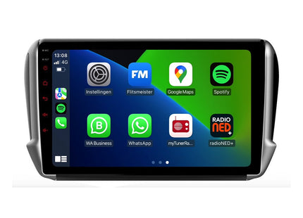 Peugeot 208 | 2008 | Android 13 | Autoradio | 2012 t/m 2019 | CarPlay & Android Auto