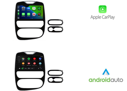 Renault Clio 4 | Android 13 | Android Autoradio | 2016 t/m 2019 | CarPlay & Android Auto