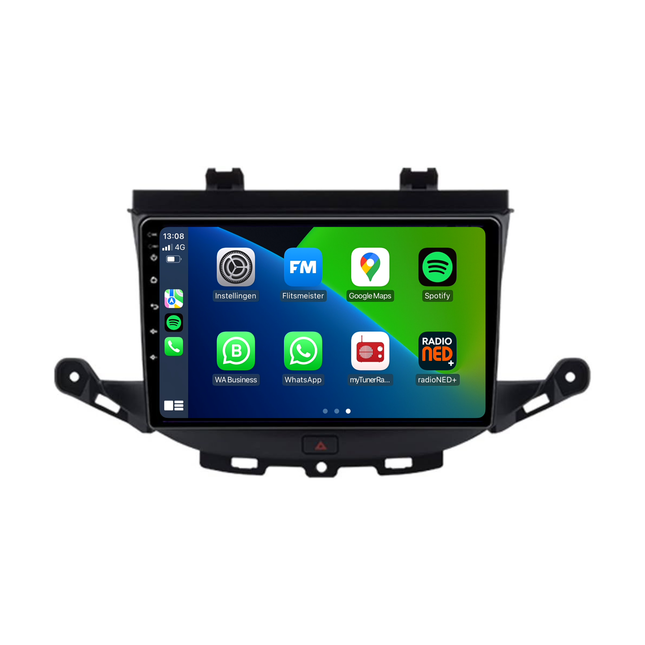 Opel Astra | Astra K | Astra Turbo | Android 13 | Autoradio | 2016 t/m 2021 | Carplay & Android Auto