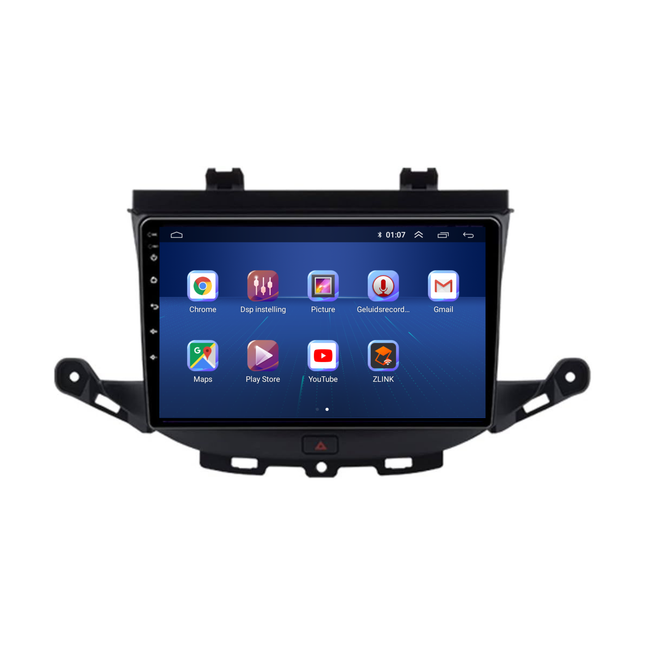 Opel Astra | Astra K | Astra Turbo | Android 13 | Autoradio | 2016 t/m 2021 | Carplay & Android Auto