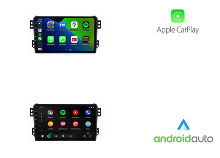 Suzuki Splash | Android 13 | Autoradio | 2008 t/m 2015 | Carplay & Android Auto