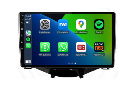 Toyota Aygo | X-Wave | Android 13 | Autoradio | 2015 t/m 2021 | CarPlay & Android Auto