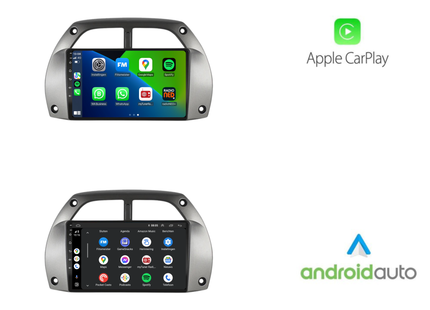 Toyota Rav 4 | Android 13 | Autoradio | 2001 t/m 2006 | CarPlay & Android Auto