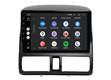 Honda CR-V | Android 13 | Autoradio | 2002 t/m 2006 | CarPlay & Android Auto