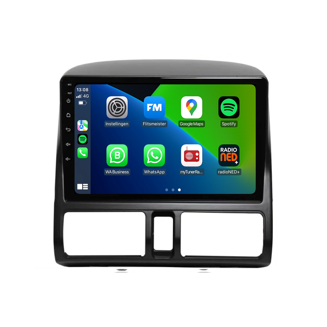 Honda CR-V | Android 13 | Autoradio | 2002 t/m 2006 | CarPlay & Android Auto