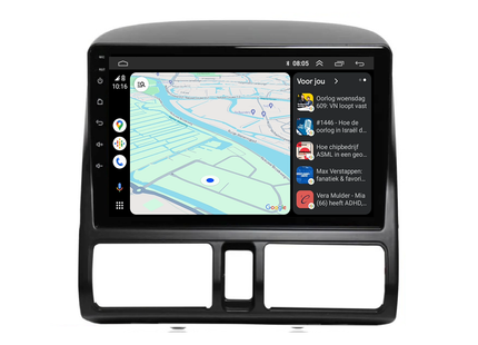 Honda CR-V | Android 13 | Autoradio | 2002 t/m 2006 | CarPlay & Android Auto