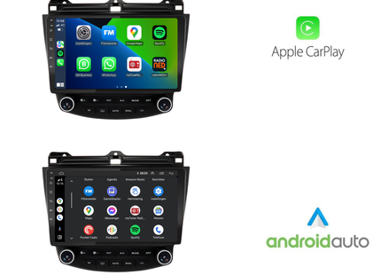 Honda Accord | Android 13 | Autoradio | 2003 t/m 2008 | Carplay & Android Auto