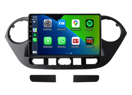 Hyundai i10  | Android 13 | Autoradio | 2014 t/m 2017 | Carplay & Android Auto