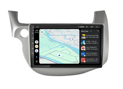 Honda Jazz CarPlay | Android 13 | Autoradio | 2009 t/m 2015 | Carplay & Android Auto