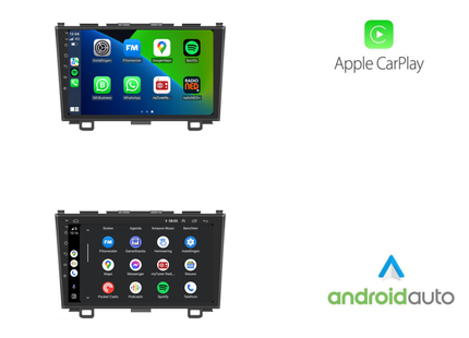 Honda CR-V | Android 13 | Autoradio | 2007 t/m 2012 | CarPlay & Android Auto