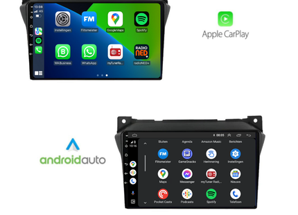 Suzuki Alto | Android 13 | Autoradio | 2008 t/m 2016 | Carplay & Android Auto