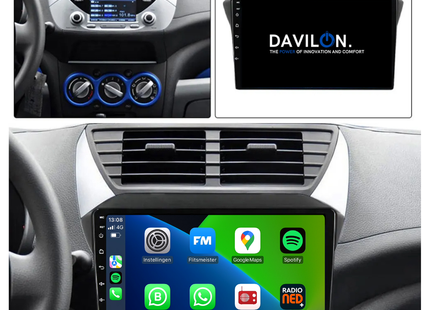 Suzuki Alto | Android 13 | Autoradio | 2008 t/m 2016 | Carplay & Android Auto