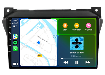 Suzuki Alto | Android 13 | Autoradio | 2008 t/m 2016 | Carplay & Android Auto