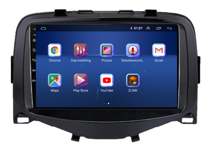 Peugeot 108 | Android 13 | Autoradio | 2014 t/m 2021 | CarPlay & Android Auto