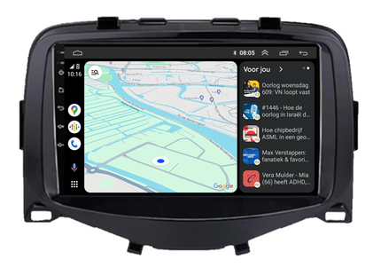 Peugeot 108 | Android 13 | Autoradio | 2014 t/m 2021 | CarPlay & Android Auto