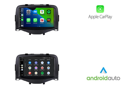 Peugeot 108 | Android 13 | Autoradio | 2014 t/m 2021 | CarPlay & Android Auto