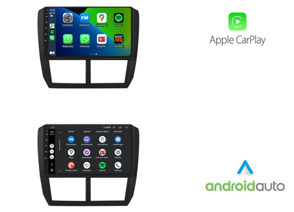 Subaru Forester | Android 13 | Autoradio | 2008 t/m 2012 | Carplay & Android Auto