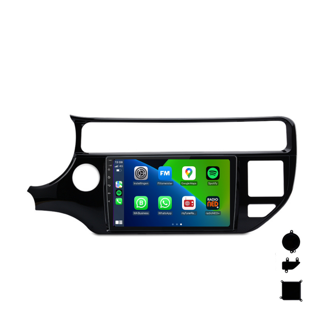 Kia Rio | Android 13 | Autoradio | 2015 t/m 2017 | CarPlay & Android Auto