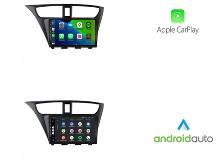 Honda Civic | Android 13 | Autoradio | 2012 t/m 2016 | Carplay & Android Auto