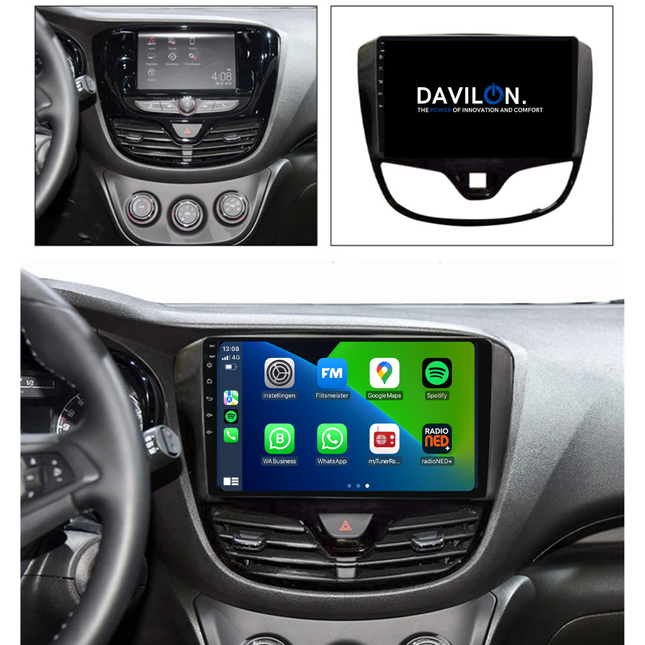 Opel Karl CarPlay Autoradio | 2016 t/m 2020 | Android 13