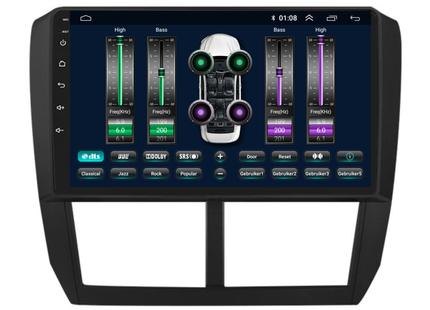 Subaru Forester | Android 13 | Autoradio | 2008 t/m 2012 | Carplay & Android Auto