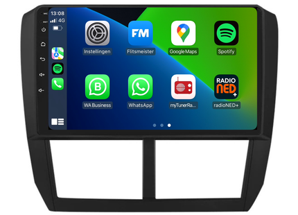 Subaru Forester | Android 13 | Autoradio | 2008 t/m 2012 | Carplay & Android Auto