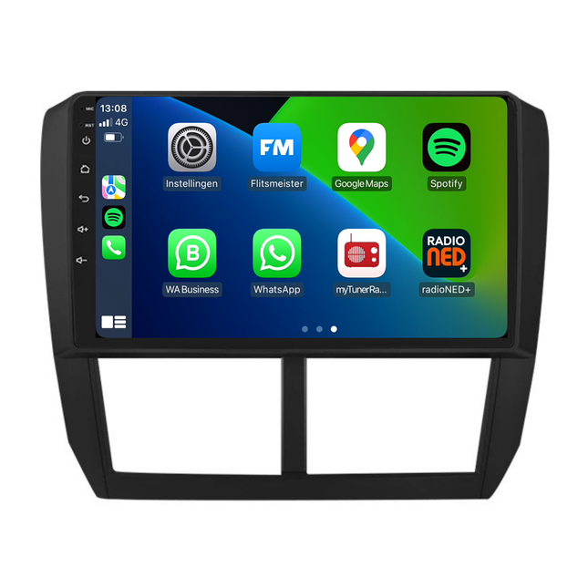 Subaru Forester | Android 13 | Autoradio | 2008 t/m 2012 | Carplay & Android Auto
