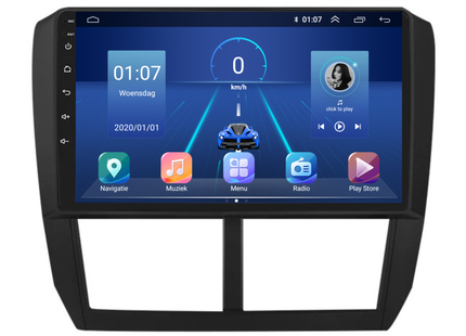 Subaru Forester | Android 13 | Autoradio | 2008 t/m 2012 | Carplay & Android Auto