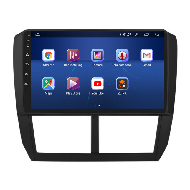 Subaru Forester | Android 13 | Autoradio | 2008 t/m 2012 | Carplay & Android Auto