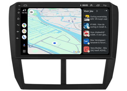 Subaru Forester | Android 13 | Autoradio | 2008 t/m 2012 | Carplay & Android Auto