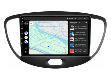 CarPlay Hyundai i10 | Android 13 | Autoradio | 2008 t/m 2013 | Carplay & Android Auto