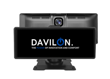 Apple Carplay Scherm - 10 Inch - Ingebouwde Dashcam - Android Auto - Inclusief Achteruitrijcamera